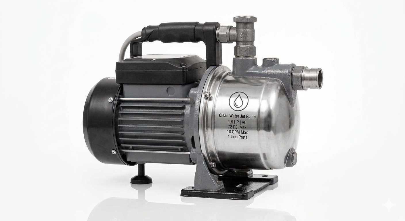 image_1ccacb86 CLEAN WATER PUMP 1.5HP